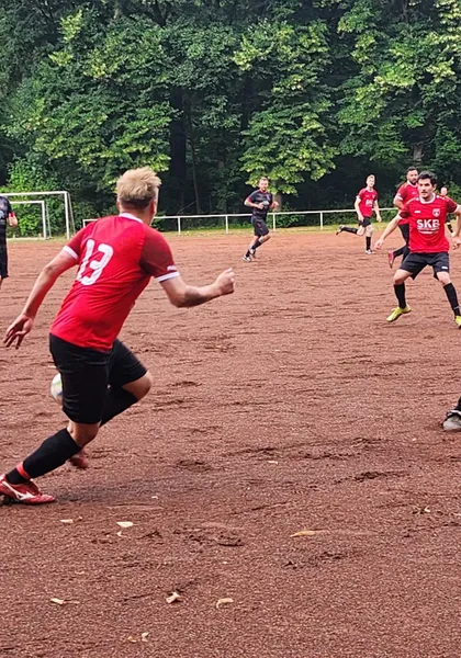 Internes Testspiel gegen die 2. Mannschaft