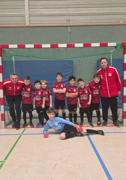 F-Jugend feiert starken 3. Platz beim ersten Hallenturnier