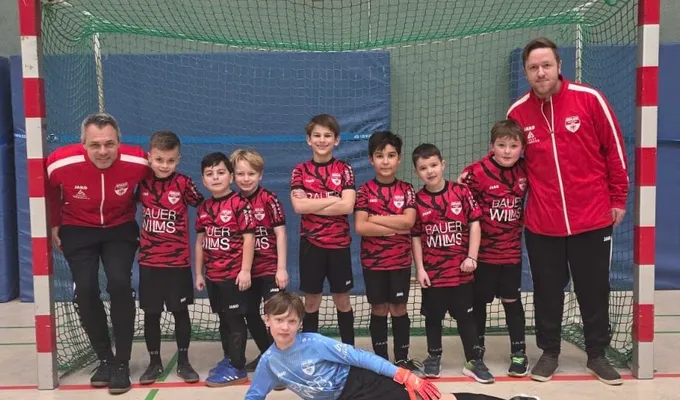 F-Jugend feiert starken 3. Platz beim ersten Hallenturnier