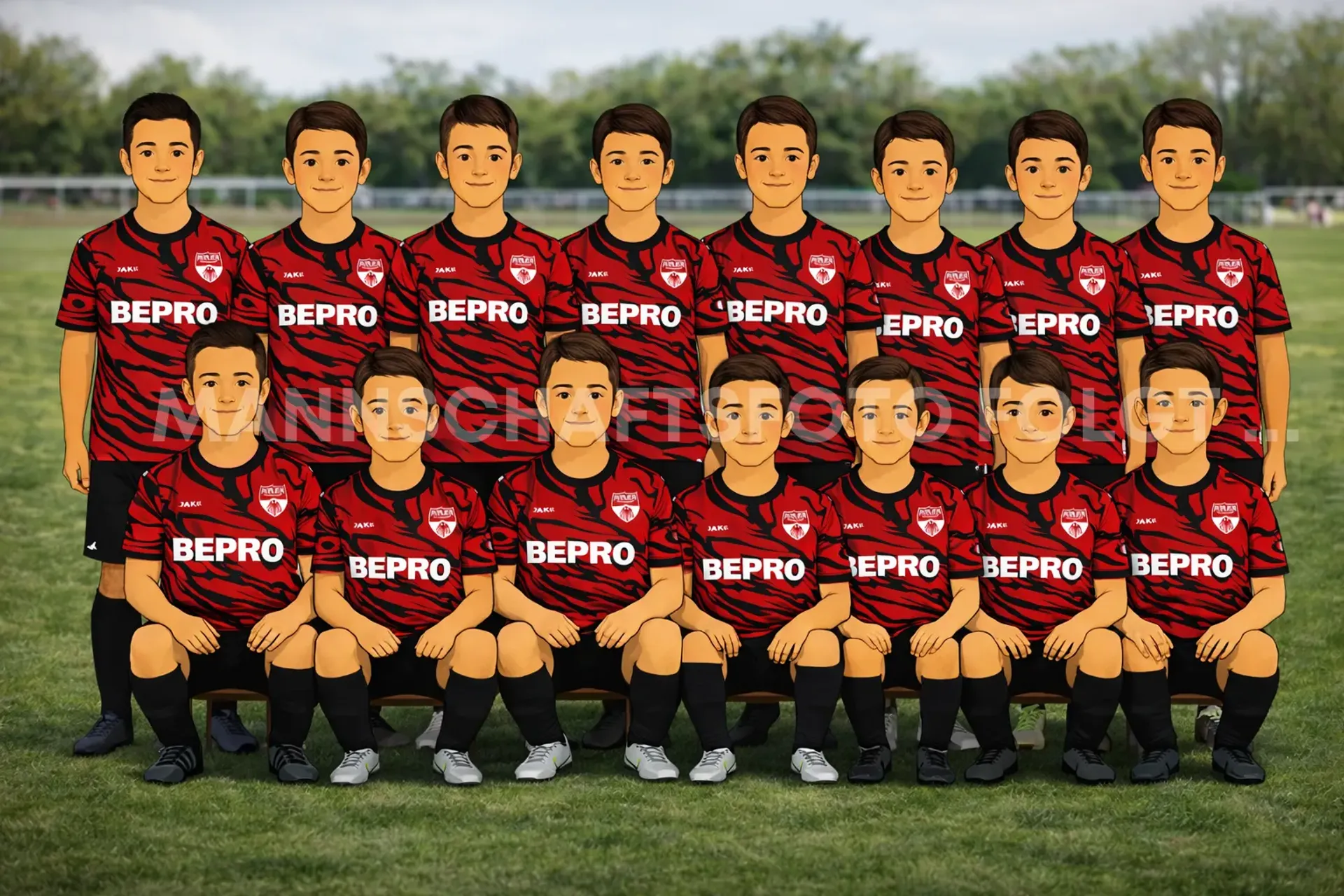 Mannschaftsfoto F-Jugend