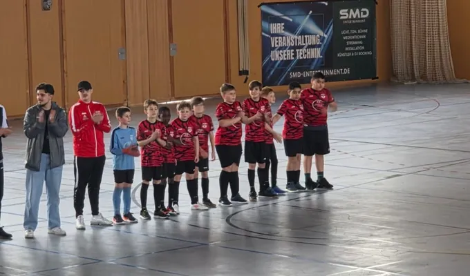 Starker Auftritt beim REWE Beckmann Hallencup