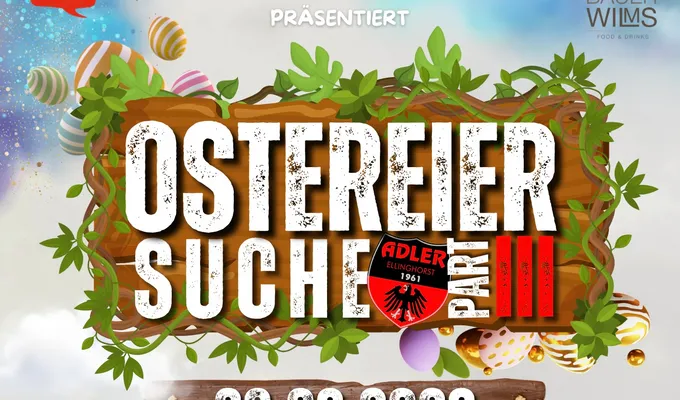 Große Ostereiersuche beim Adler Ellinghorst