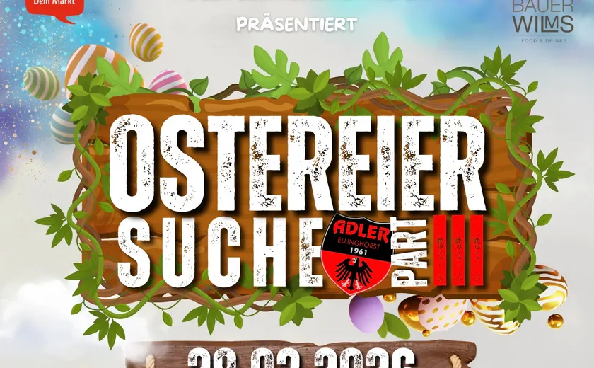 Große Ostereiersuche beim Adler Ellinghorst